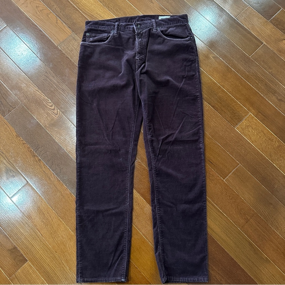 Todd Snyder New York plum corduroy pants 31x30